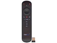 пульт дистанционного управления clickpdu g50s air mouse с гироскопом и голосовым управлением  2.4g  фото