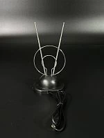 антенна тв комнатная цифровая mrm ant08 с усилением 3дб, эфирная для dvb-t2 телевидения  фото