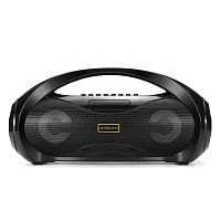колонка портативная орбита ot-spb100 беспроводная колонка bluetooth с поддержкой usb, tf-карты,радио  фото