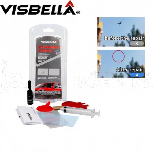 набор для ремонта автостекла visbella wg 0004 cr5p/72  фото