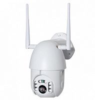 видеокамера ip wi-fi уличная орбита ot-vni22(с381) белая 2 mп, 3.6 мм, lan порт, microsd, подсветка  фото