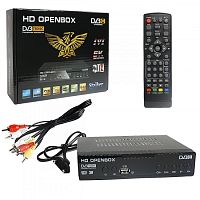 Цифровая приставка HD (DVB-T2)  Open Box  DVB-T3000 (G)     мет/диспл/кнопки/шнур 3RCA  от магазина Электроника GA