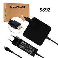 блок питания live-power sp503 20 в, 3.25 a адаптер 220 - 20v/3.25a, шнур 1,8 м, штекер type-c  фото