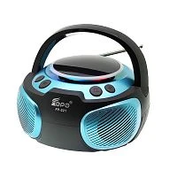 радиоприемник переносной fepe fp-221, usb/sd/bluetooth-проигрыватель, аккумуляторный   фото