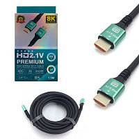 шнур hdmi mrm-power h294 1,5м hdmi-hdmi 8k  hd 2.1 силиконовый  фото